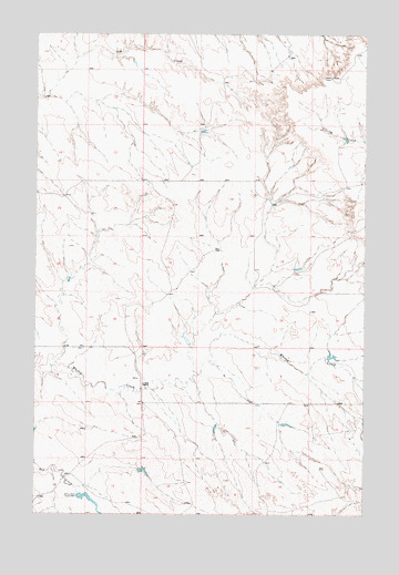 Combs Ranch, MT USGS Topographic Map