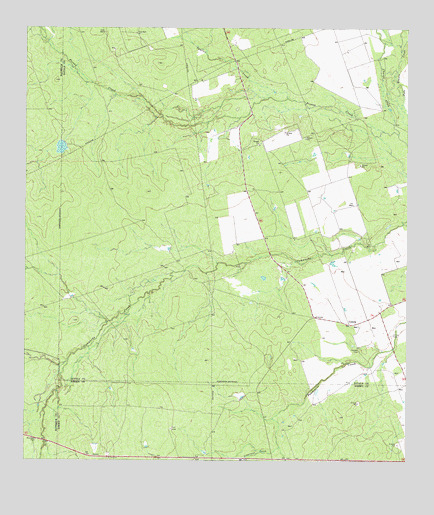 Cometa, TX USGS Topographic Map
