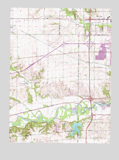 Commerce, IA USGS Topographic Map