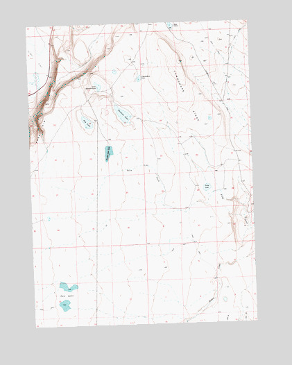 Commodore Ridge, OR USGS Topographic Map