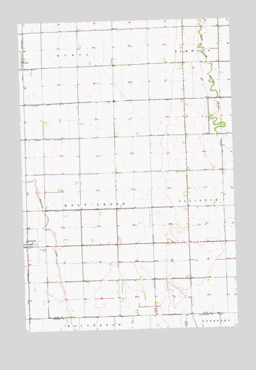 Comstock, MN USGS Topographic Map