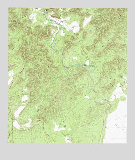 Concan, TX USGS Topographic Map