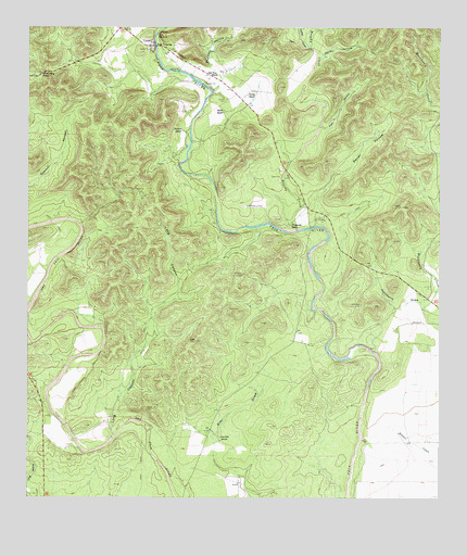 Concan, TX USGS Topographic Map