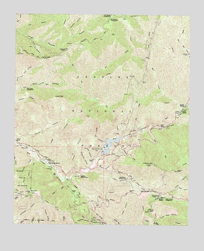 Condor Peak, CA USGS Topographic Map