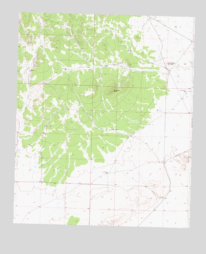 Anderson Peak, NM USGS Topographic Map