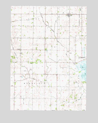 Conger, MN USGS Topographic Map