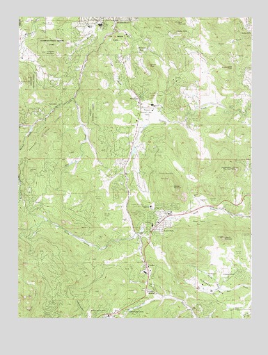 Conifer, CO USGS Topographic Map