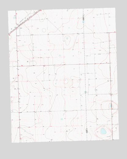 Conlen, TX USGS Topographic Map