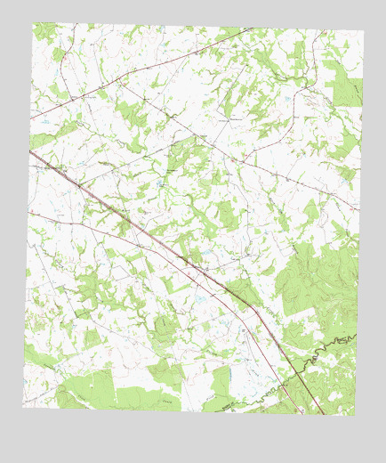 Connor, TX USGS Topographic Map