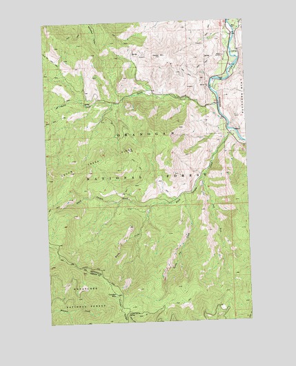 Cooper Mountain, WA USGS Topographic Map