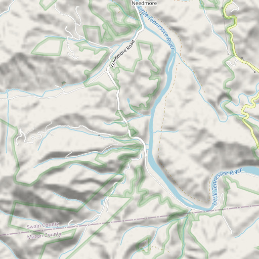 OpenStreetMap map of Grave Gap, NC