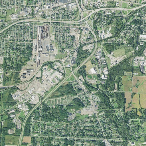 Aerial imagery of Interchange 103, OH