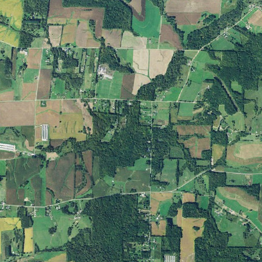 Aerial imagery of South Run, OH