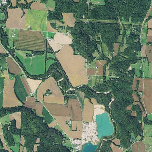 Aerial imagery of Cranberry Prairie, OH