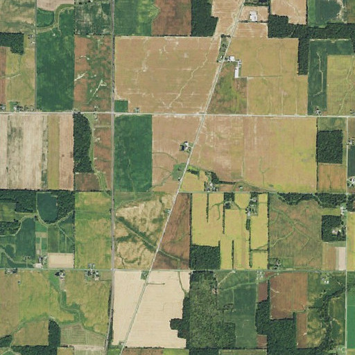Aerial imagery of Omar Chapel, OH