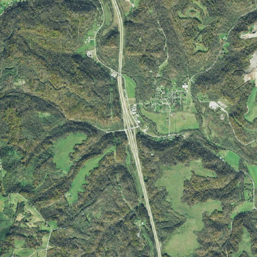 Aerial imagery of Interchange 16, OH