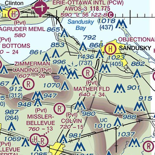 FAA VFR chart of Margaretta Elementary School, OH