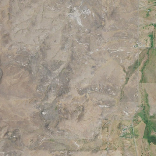 Aerial imagery of Fox Valley, OR