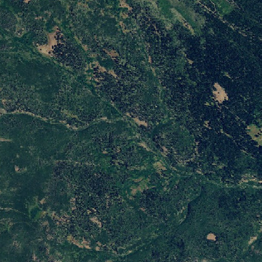 Aerial imagery of Big Elk Creek, OR