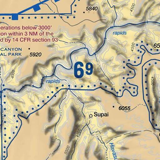 FAA VFR chart of Mount Sinyella, AZ