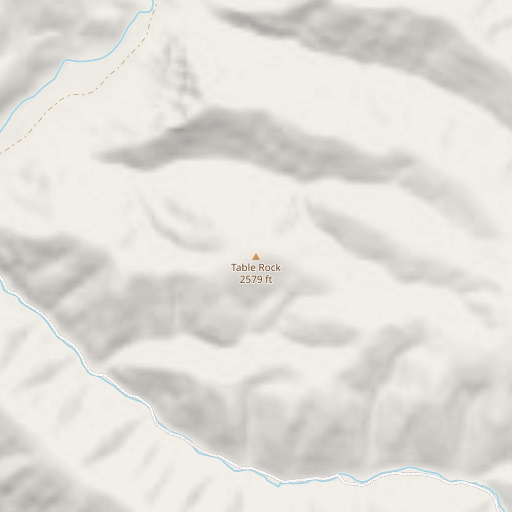 OpenStreetMap map of Table Rock, OR