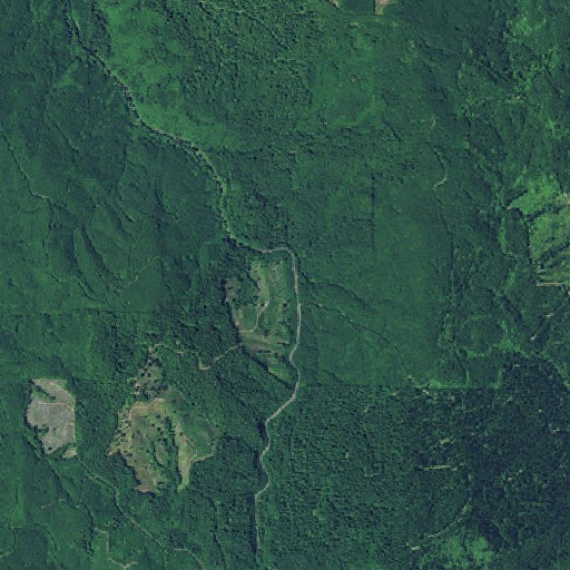 Aerial imagery of Tidewater Summit, OR