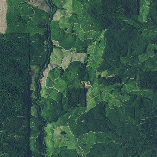 Aerial imagery of Tuttle Point, OR