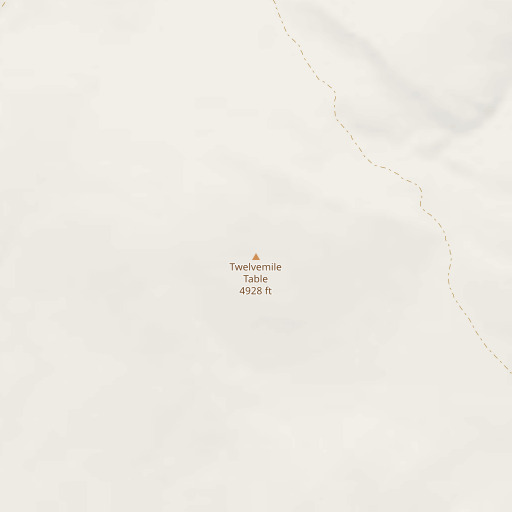 OpenStreetMap map of Twelvemile Table, OR
