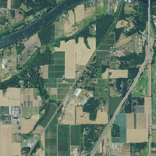 Aerial imagery of Wallace (historical), OR