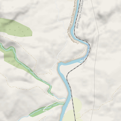 OpenStreetMap map of Whiskey Dick, OR
