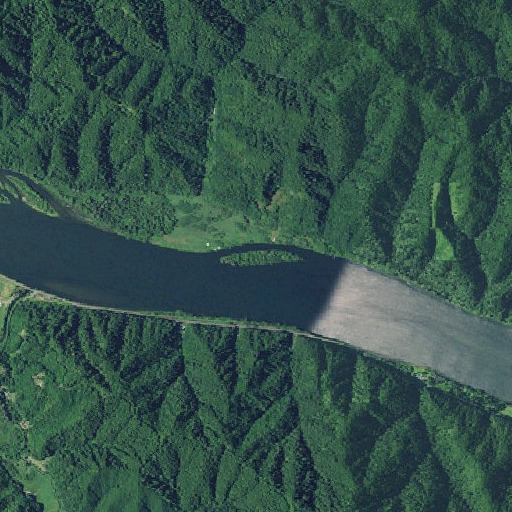 Aerial imagery of Echo Island, OR