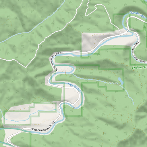 OpenStreetMap map of Swamp Creek, OR