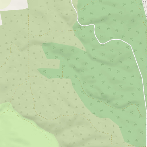 OpenStreetMap map of Upper Bennett Spring, OR