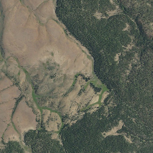 Aerial imagery of Three Pines Reservoir, OR