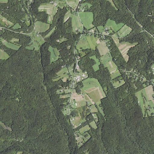 Aerial imagery of Miller School, PA
