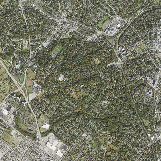 Aerial imagery of Campbell Dam, PA