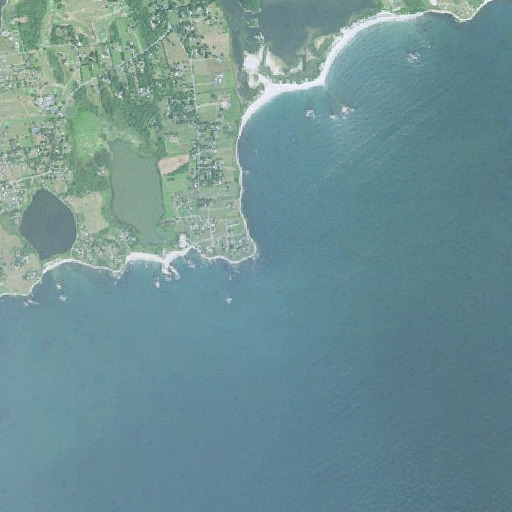 Aerial imagery of Warren Point, RI