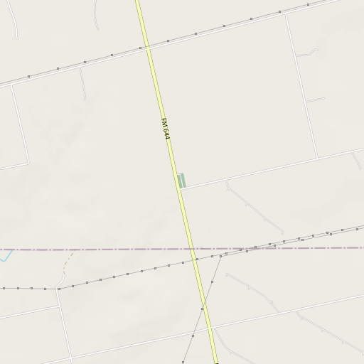 OpenStreetMap map of Lone Wolf Cemetery, TX