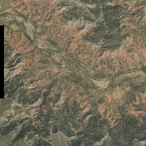 Aerial imagery of Leigh Arroyo, TX