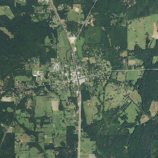 Aerial imagery of Mount Enterprise, TX