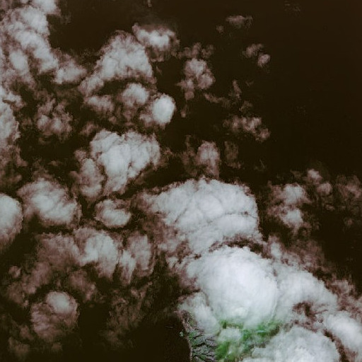 Aerial imagery of Priest Rock, AK