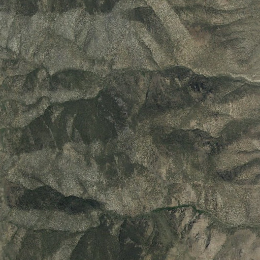 Aerial imagery of Abercrombie Peak, UT