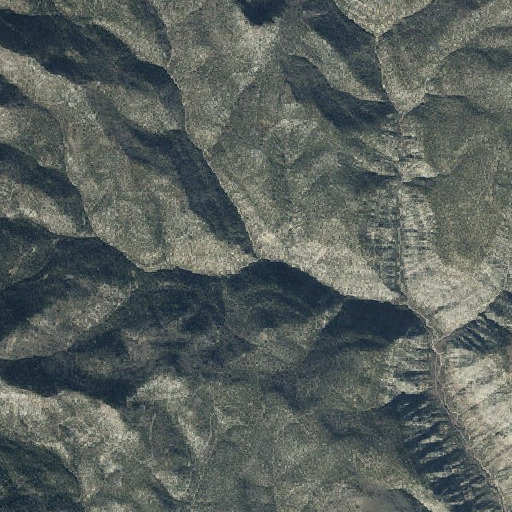 Aerial imagery of Dells Fork, UT