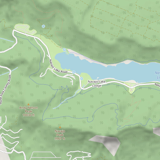 OpenStreetMap map of Elderberry Spring, UT