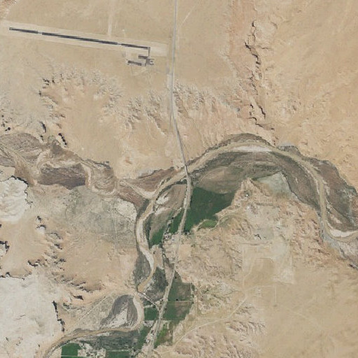 Aerial imagery of Fremont River, UT
