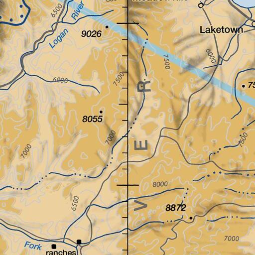 FAA VFR chart of Heber Spring, UT