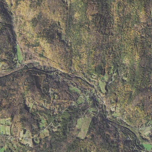 Aerial imagery of Fullon Brook, VT