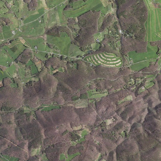 Aerial imagery of Shortts Knob, VA