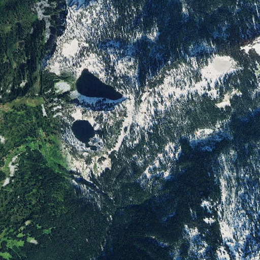 Aerial imagery of Grass Lake, WA