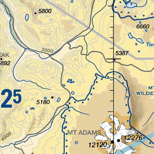 FAA VFR chart of Killen Creek, WA